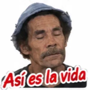 Así es la vida - getsticker.com