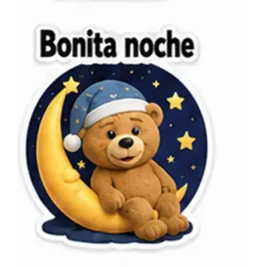 Bonita noche - getsticker.com