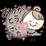 【日常】挨拶♡おだんごスマイルガール♡