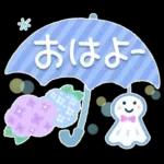 気遣い♡やさしい夏天気スタンプ