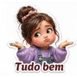 Adesivos de menina