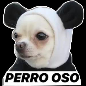 PERRO OSO - getsticker.com