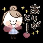 【日常】挨拶♡おだんごスマイルガール♡