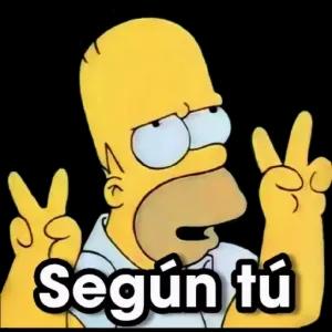 Según tú - getsticker.com