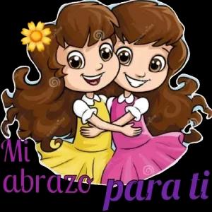Mi abrazo para ti - getsticker.com