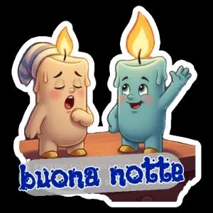 buona notte - getsticker.com