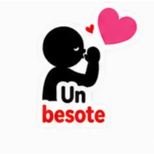 Un besote - getsticker.com