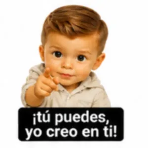 ¡tú puedes, yo creo en ti! - getsticker.com