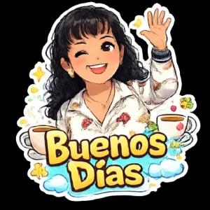 Buenos Días - getsticker.com