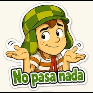 No pasa nada - getsticker.com