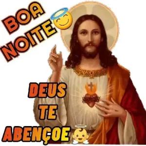 BOA NOITE DEUS TE ABENÇOE - getsticker.com