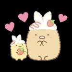 すみっコぐらしの家族で使えるスタンプ3