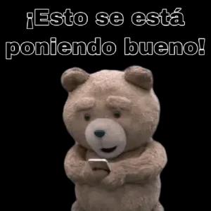 ¡Esto se está poniendo bueno! - getsticker.com