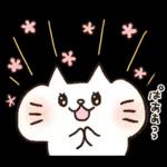 しろねこ♡まるのシンプルな日常挨拶