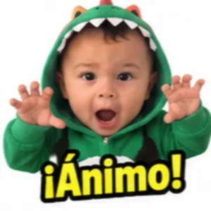 ¡Ánimo! - getsticker.com