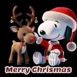 Snoopy Christmas Stickers