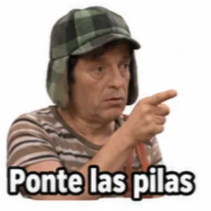 Ponte las pilas - getsticker.com