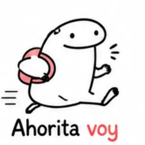 Ahorita voy - getsticker.com