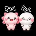 ぷくつやシール風♡ず～っと使える海生き物