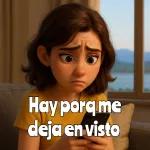 Hay porq me deja en visto