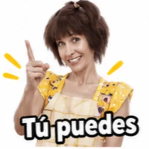 Tú puedes - getsticker.com