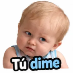 Tú dime - getsticker.com