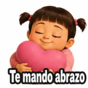 Te mando abrazo - getsticker.com