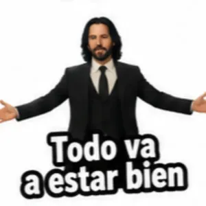 Todo va a estar bien - getsticker.com