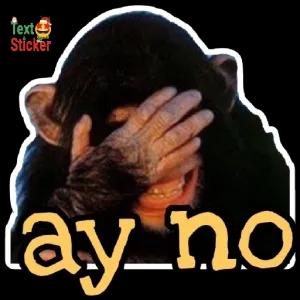 ay no - getsticker.com