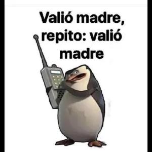 Valió madre, repito: valió madre - getsticker.com