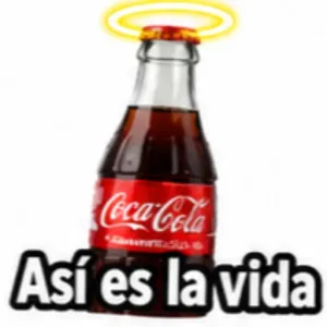 Coca-Cola Así es la vida - getsticker.com