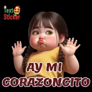 AY MI CORAZONCITO - getsticker.com