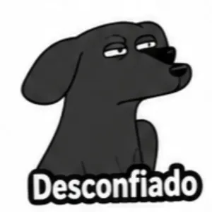 Desconfiado - getsticker.com