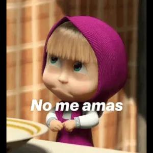 No me amas - getsticker.com