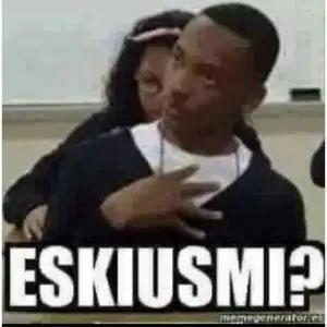 ESKIUSMI? - getsticker.com