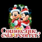 Mickey e Minnie de Natal