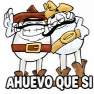 AHUEVO QUE SI - getsticker.com