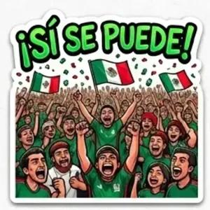 ¡SÍ SE PUEDE! - getsticker.com