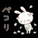 やさしい春の毎日♡ふんわかウサギ