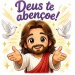 adesivos de Jesus