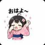 夏祭り浴衣ちびスタンプ！