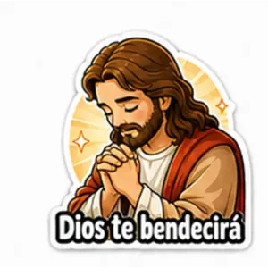 Dios te bendecirá - getsticker.com