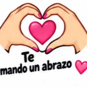 Te mando un abrazo - getsticker.com