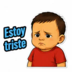 Estoy triste - getsticker.com