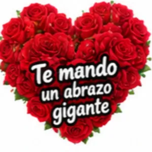 Te mando un abrazo gigante - getsticker.com