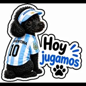 ARGENTINA 10 Hoy jugamos - getsticker.com
