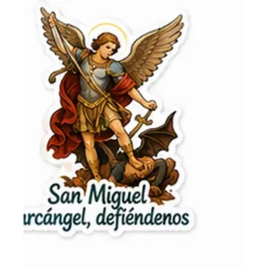 San Miguel arcángel, defiéndenos - getsticker.com