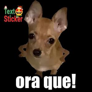 ora que! - getsticker.com