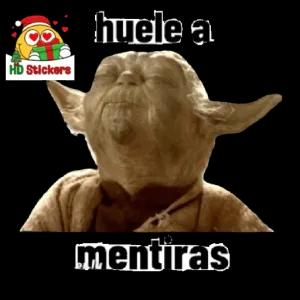 huele a mentiras - getsticker.com