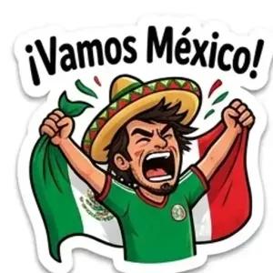 ¡Vamos México! - getsticker.com